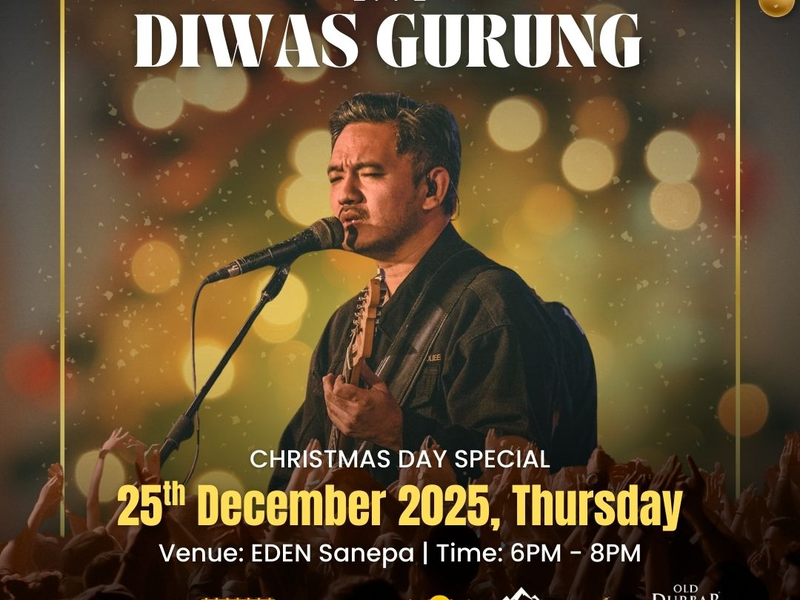 Christmas Day with Diwas Gurung at Eden Garden