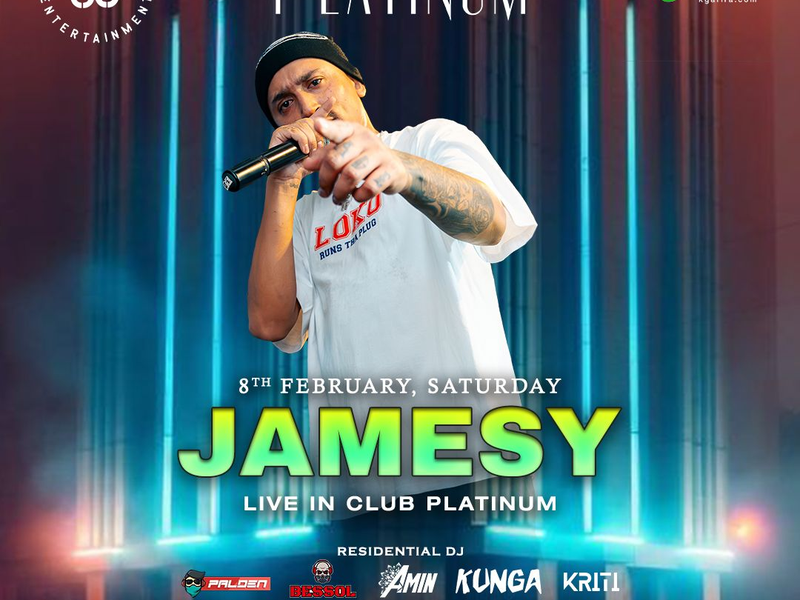 JAMESY LIVE IN CLUB PLATINUM