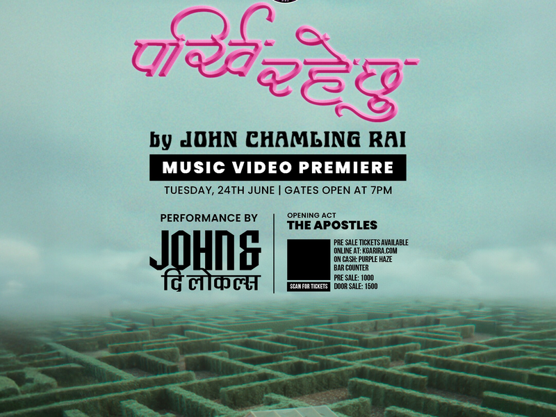 Parkhi Rahechu by John Chamling Rai Music Video Premiere at Purple Haze