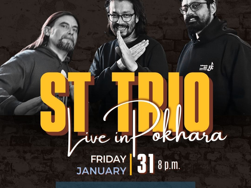 ST TRIO LIVE AT THE OFFICE BAR POKHARA