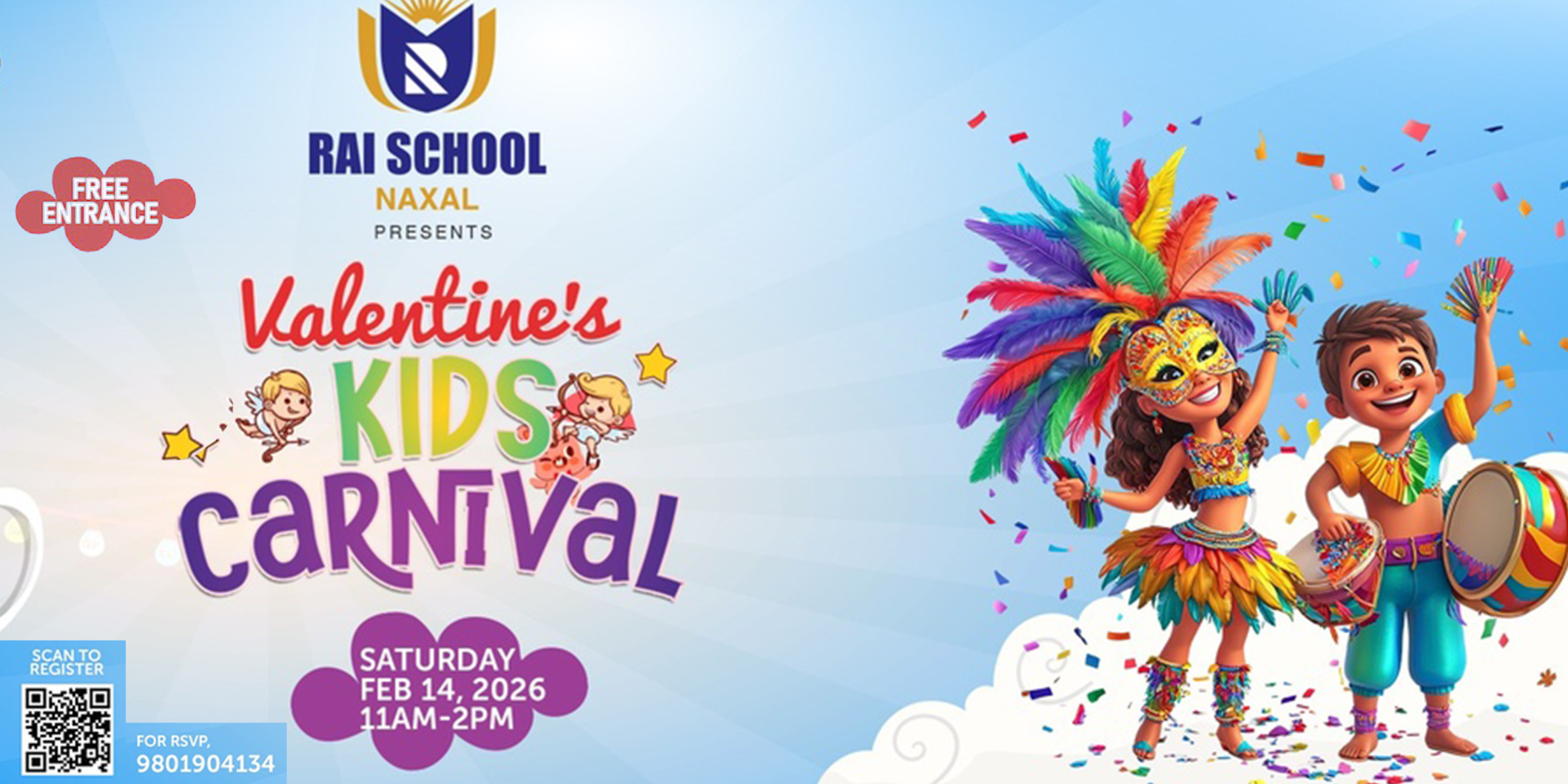 Valentines Day Kids Carnival